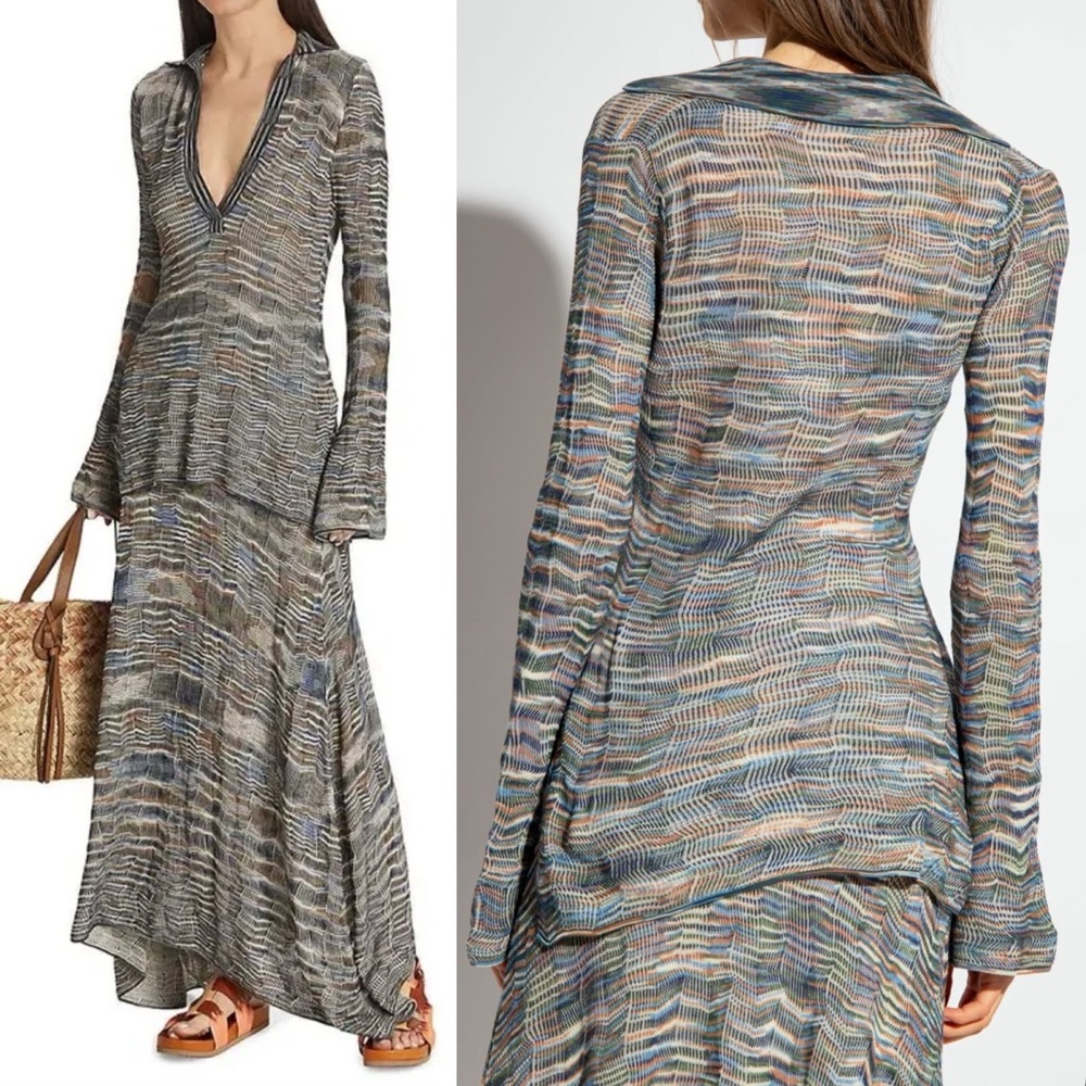 Ulla Johnson Marlo Top Azurite Runway Knit Size Small - Picture 4 of 10